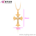 32284-Xuping Fine Jewelry Style pendentif croix avec plaqué or 18 carats